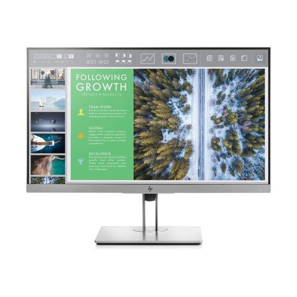 LCD HP EliteDisplay 24" E243 / black/silver /1920x1080, 1000:1, 250cd/m2,
VGA, HDMI, DisplayPort, USB Hub, AG