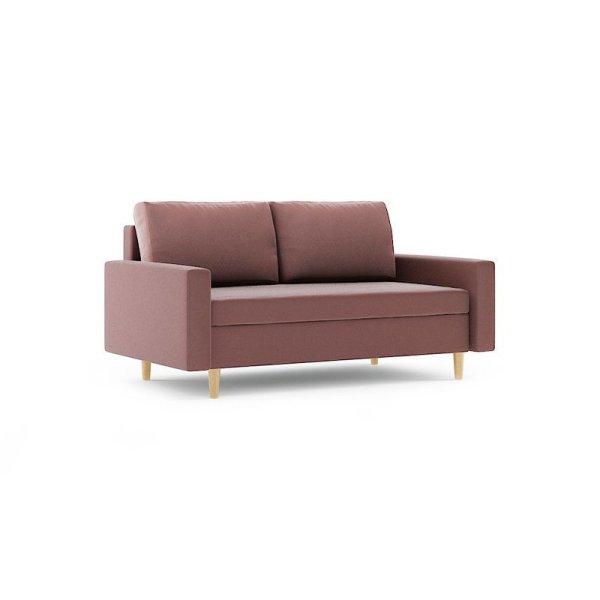 Antelao kinyitható kanapé, PRO szövet, bonell rugóval, szín - rózsaszín
