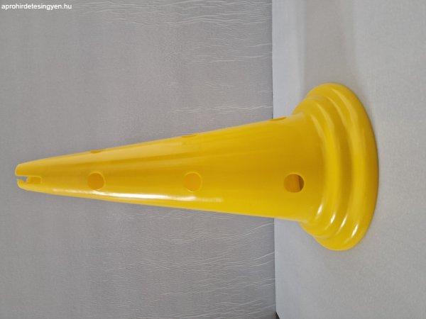 Bója műanyag 50cm-es PRO-SPORT (nyitott tetejű) sárga