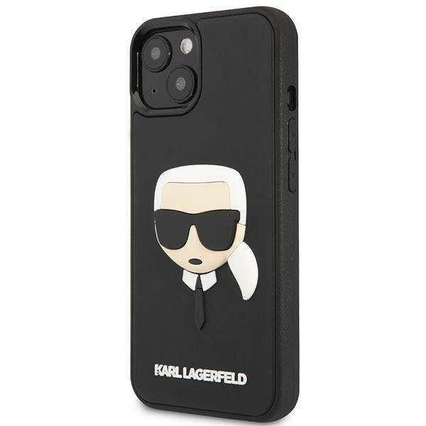 Apple iPhone 14 Plus Karl Lagerfeld 3D Rubber Karl's Head tok -
KLHCP14MKH3DBK, Fekete