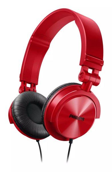 Philips SHL 3060 piros Neodymium mikrofonos fejhallgató 106 dB 10 - 22000 Hz 24
Ohm - 8 dB 1000 mW 32 mm Jack SHL3060RD (SHL3065RD/00)