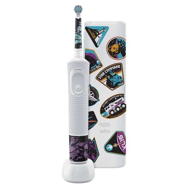 Oral-B Kids 3+ Lightyear utazótokkal gyerek elektromos fogkefe