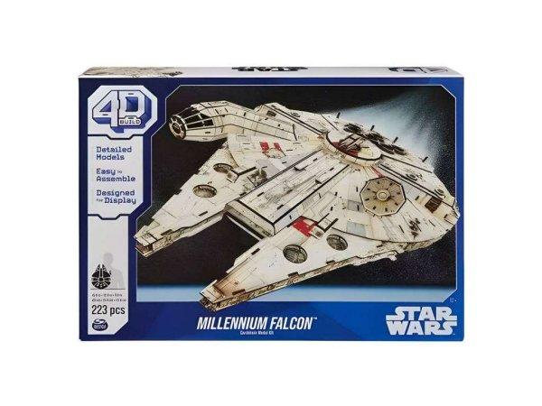 Star Wars: Millenium Falcon urhajó 4D 223 db-os puzzle - Spin Master