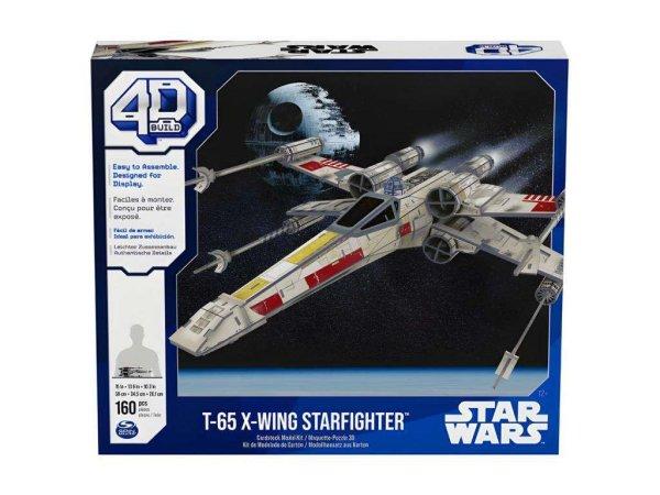 Star Wars: T-65 X-wing Starfighter urhajó 4D 160 db-os puzzle - Spin Master