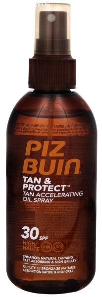 Piz Buin Tan & Protect SPF 30 napozást elősegítő olaj (Tan
Accelerating Oil Spray) 150 ml