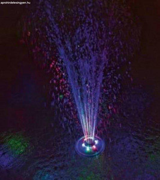 Flowclear Úszó szökőkút színes LED világítással