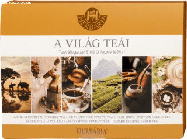Herbária kedvenc teáim világ teái teaválogatás 6x5 db