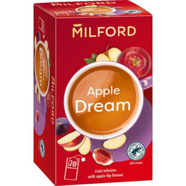 Milford almás-füge ízű gyümölcstea 20x2,25 g 45 g