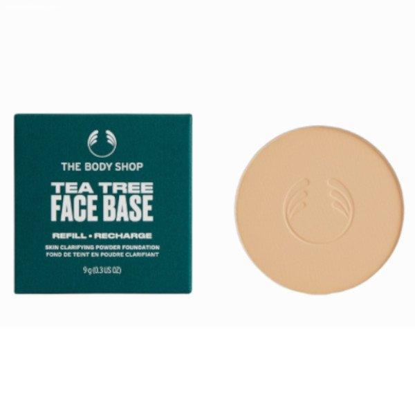 The Body Shop Csere utántöltő kompakt púderhez Tea Tree
Face Base (Skin Clarifying Powder Foundation Recharge) 9 g 2W Medium