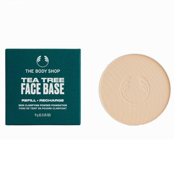 The Body Shop Csere utántöltő kompakt púderhez Tea Tree
Face Base (Skin Clarifying Powder Foundation Recharge) 9 g 2W Fair