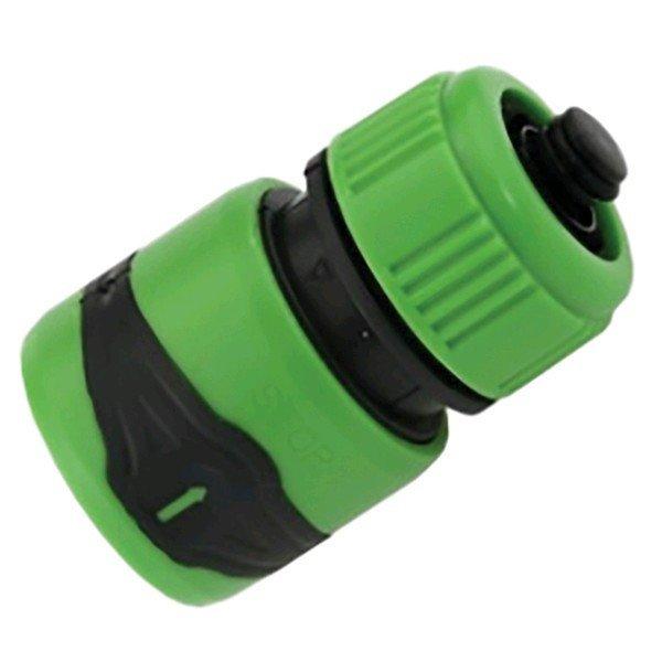 RUBBER QUICK LOCKING HOSE CONNECTOR 3/4 WITH STOP