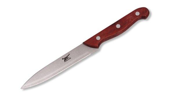 28 cm-es fa nyelű szeletelő kés
