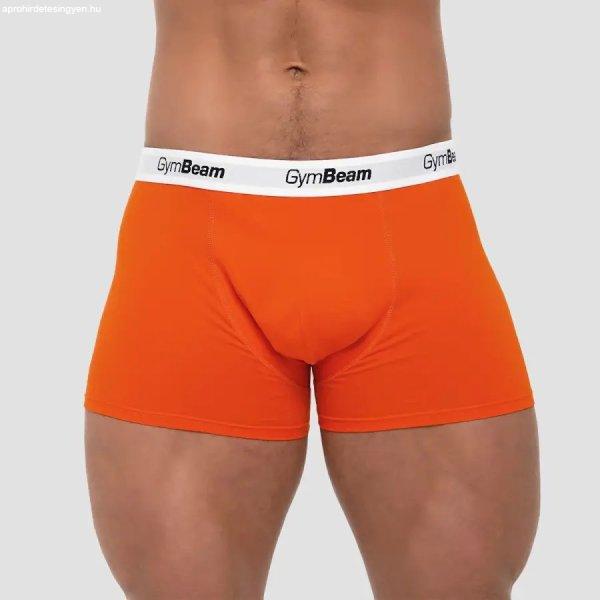 GymBeam Essentials 3Pack narancssárga boxeralsó