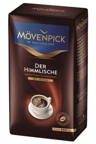 Kávé, pörkölt, őrölt, vákuumos csomagolásban, 500 g, MÖVENPICK
"Himmlische"