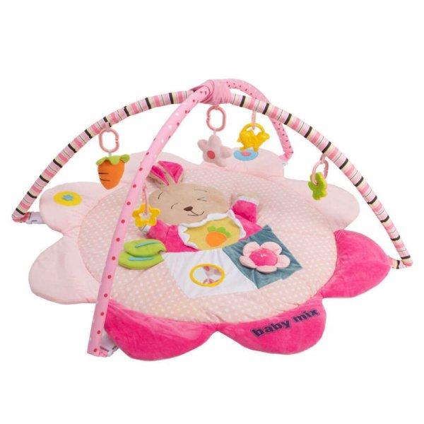 Baby Mix Játékpléd - Nyuszi #rózsaszín 