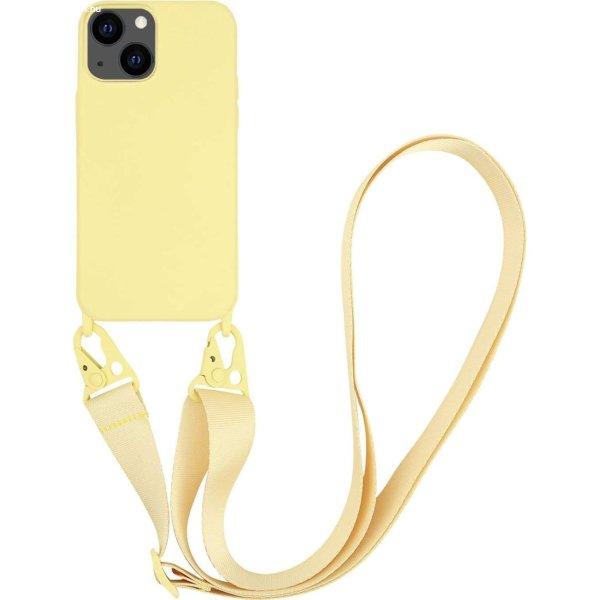 Vivanco Necklace Smartphone-Kette Apple iPhone 13 Mini Hátlap Sárga
(NECKCVVIPH2021MYE) (NECKCVVIPH2021MYE)