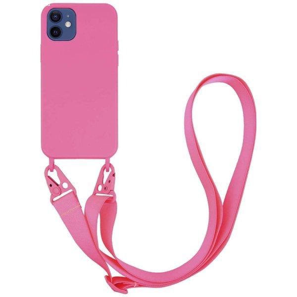 Vivanco Necklace Smartphone-Kette Apple iPhone 12 mini tok rózsaszín
(NECKCVVIPH12MPI) (NECKCVVIPH12MPI)