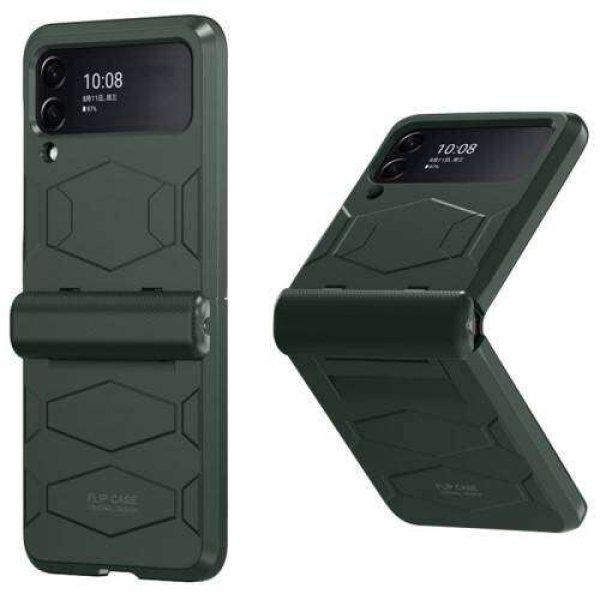 SAMSUNG Galaxy Z Flip3 5G, OTT! BATTLE ARMOR mobiltok, Zöld
