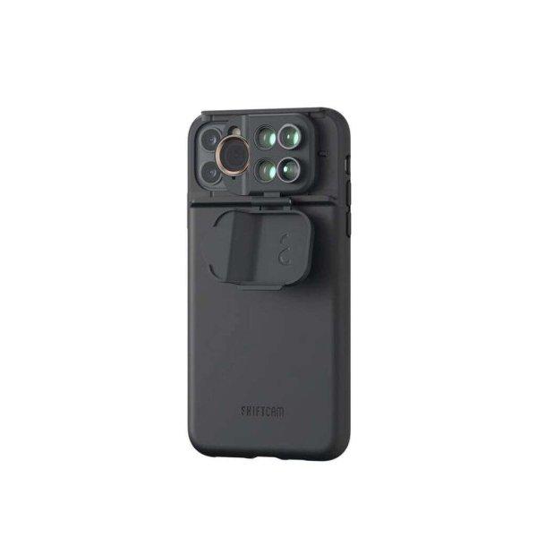 Shiftcam 3-in-1 MultiLens Apple iPhone 11 Pro Max Műanyag Tok - Fekete
(SC20TSFFBXISM)