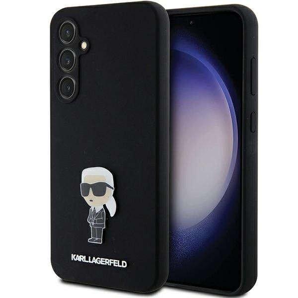 Karl Lagerfeld KLHCS23FEMHKNPK Samsung Galaxy S23 FE Silicone Ikonik Metal Pin
black