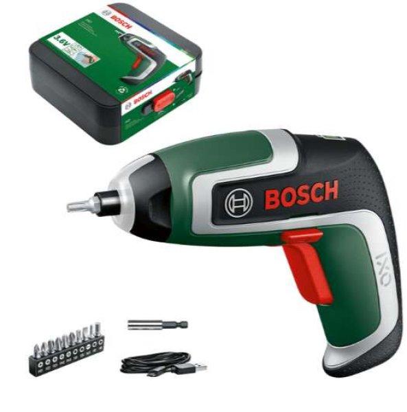 Bosch (06039E0020) IXO 7 Akkus Csavarhúzó, Zöld-Fekete