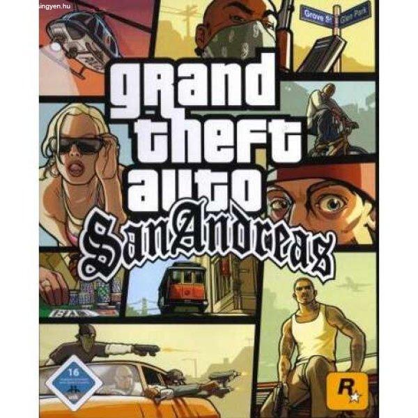 Grand Theft Auto: San Andreas (PC - Steam elektronikus játék licensz)
