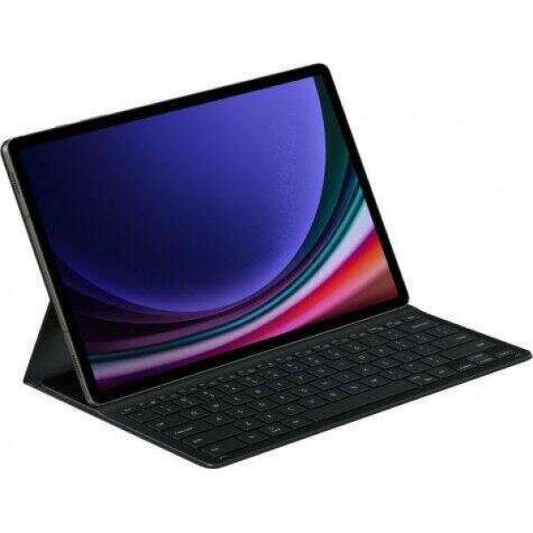 Samsung Galaxy Tab S9 Plus bőr hatású QWERTY, angol nyelvű tablet tok fekete
(EF-DX810BBEGGB) (EF-DX810BBEGGB)