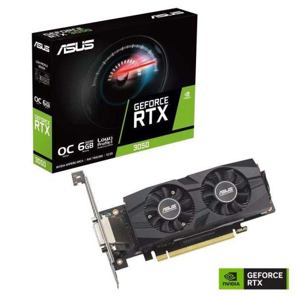 ASUS GeForce RTX 3050 6GB LP BRK OC Edition videokártya (RTX3050-O6G-LP-BRK)
(RTX3050-O6G-LP-BRK)