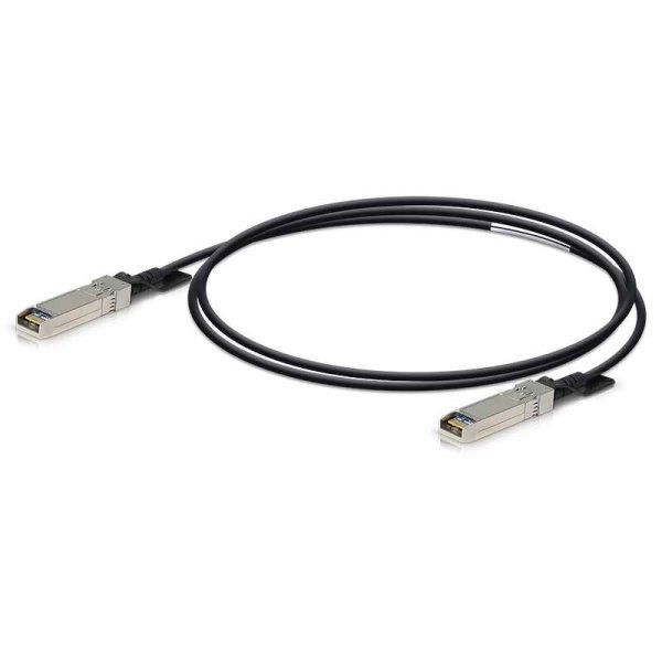 Ubiquiti UDC-2 UniFi Direkt csatlakozós réz (DAC) Gigabit SFP+ kábel 2m
Fekete