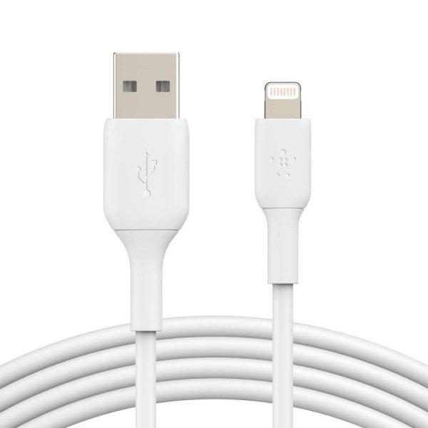 Belkin BOOST CHARGE Lightning - USB-A kábel 3m fehér (CAA001bt3MWH)
(CAA001bt3MWH)