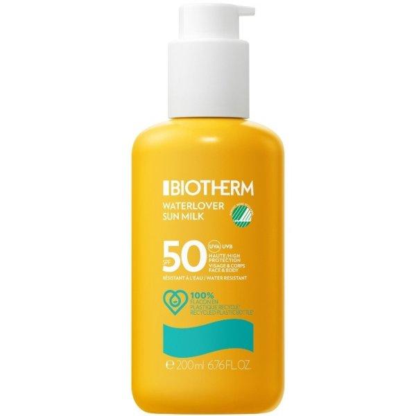 Biotherm Fényvédő tej testre és arcra SPF 50 Waterlover
(Sun Milk) 200 ml