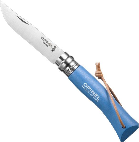 Opinel VRI N°07 Inox Adventurer kék kés