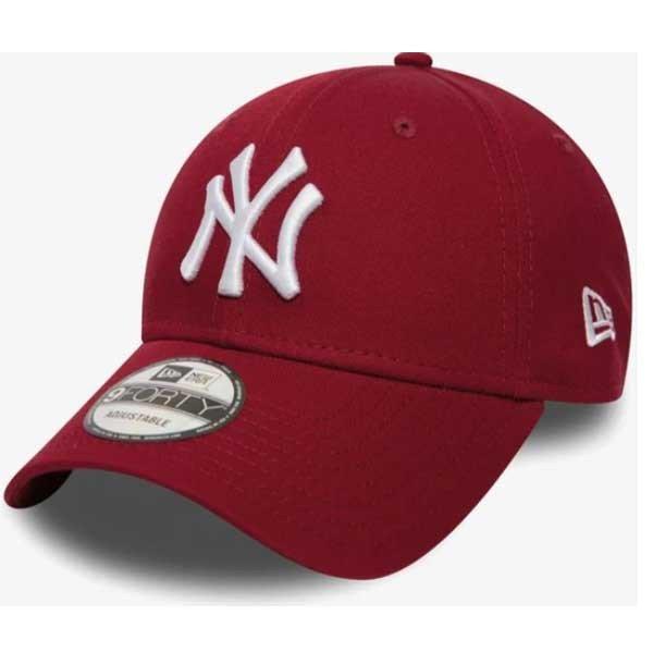 GYEREK SAPKA NEW ERA 9FORTY MLB League Essential NY Yankees Cardinal Red
Adjustable cap
