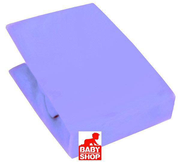 Baby Shop pamut,gumis lepedő 70*140 cm - kék