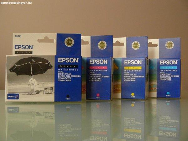 EPSON T0441 fekete tintapatron, T04414010 , TO4414010 , 441