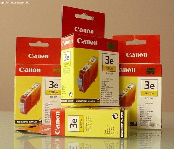 Canon BCI-3Y , sárga , BCI3Y , BCI-3 , BCI 3 tintapatron