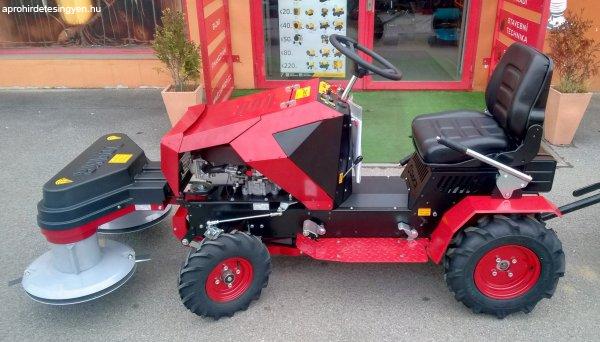 16 LE-s Briggs motoros, Panter FD-5 fűkaszáló traktor, cseh