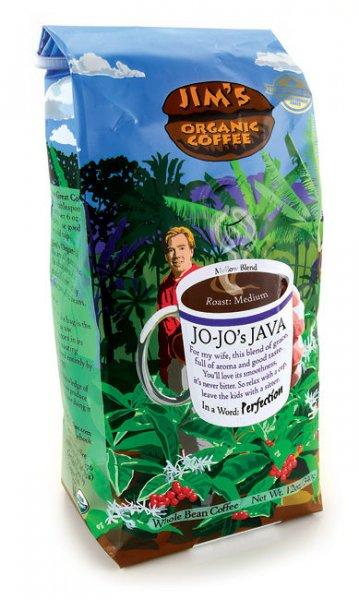 Kávé Jim Szerves kávé szemes Jojo Java