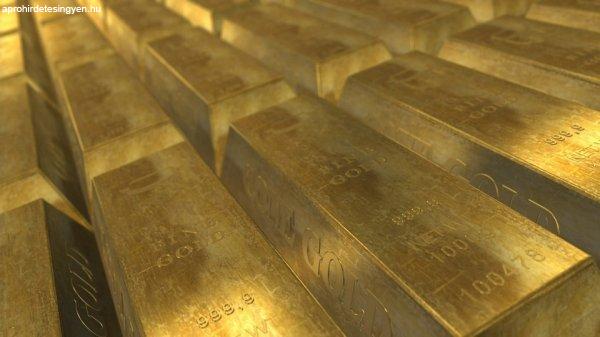 500 kg rúd arany Londoni Bankból eladó egyben - most!