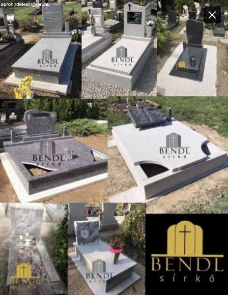Új sírkövek, síremlékek teljes körű felújítása