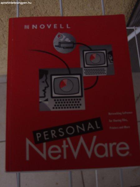 Novell Personal Netware c. angol nyelvű könyv