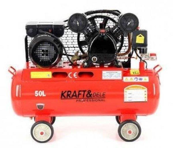 Új Kraft&dele Kompresszor 50 Literes V2 480lit/min Eladó