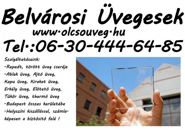 Budapesten egész területén vállaljuk a helyszíni üveges munk