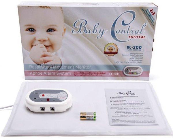 Új Baby Control BC-200 légzésfigyelő készülék Akciós áron