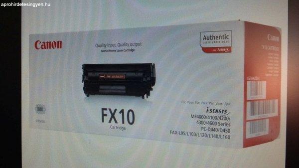 Canon FX10 , FX-10 , fekete eredeti toner   6.888.-Ft