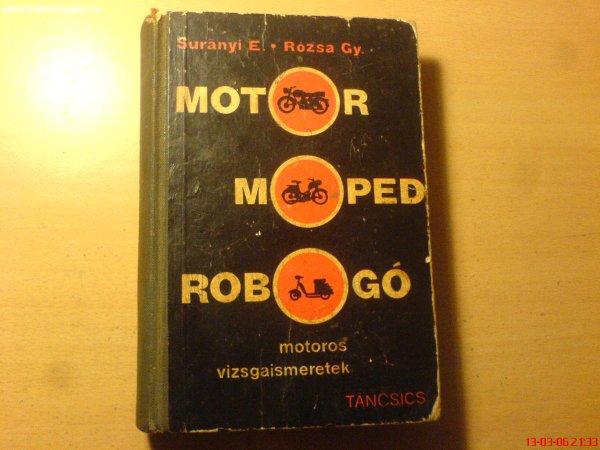 Motor, moped, robogó című könyv