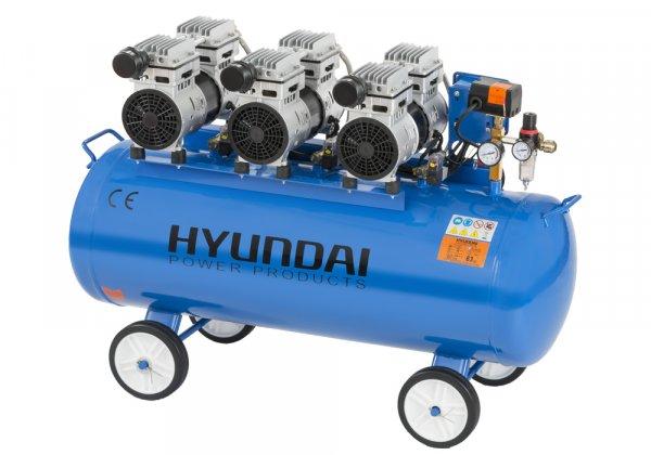 kompresszor Hyundai Hyd-100F  Extra csendes olajmentes 8bar