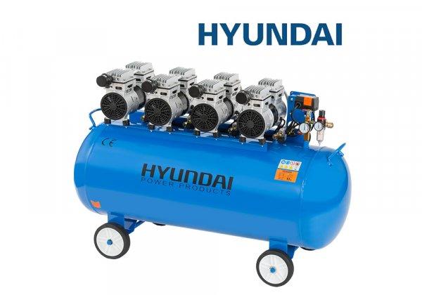 kompresszor,Hyundai Hyd-200F  Extra csendes olajmentes 8bar