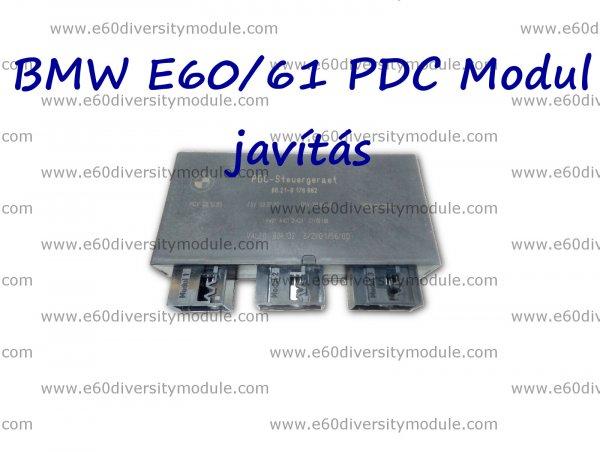 BMW E60/E61 PDC modul Javítás