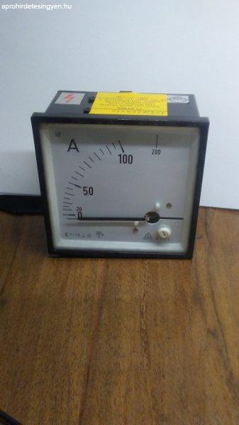 Ampermérő táblaműszer 100A
